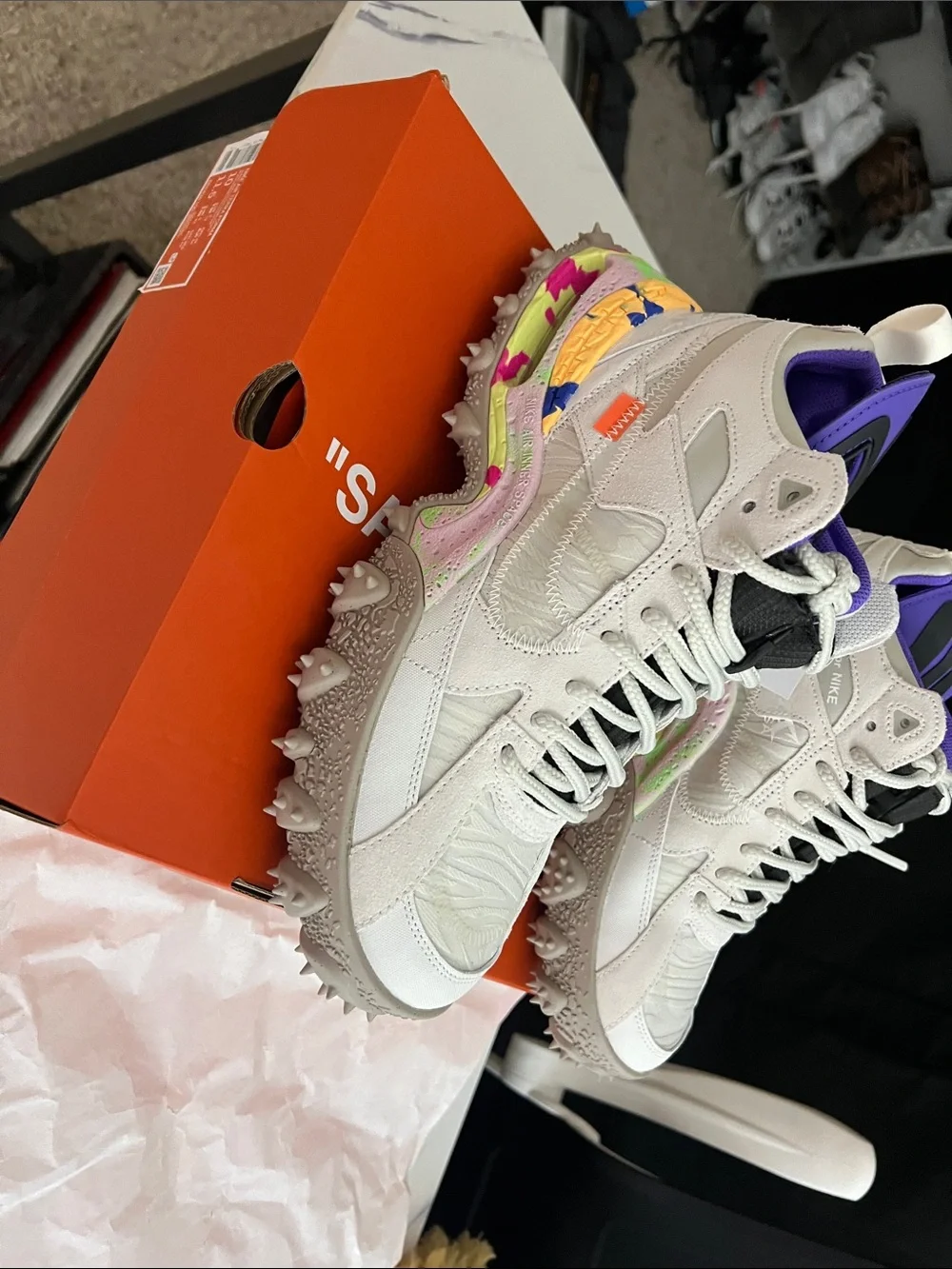 Off-White Nike Terra Forma boots